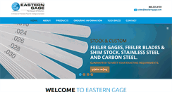 Desktop Screenshot of easterngage.com