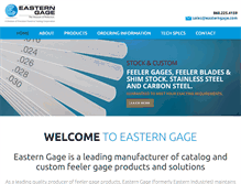 Tablet Screenshot of easterngage.com